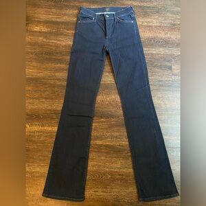 citizen of humanity mid rise slim bootcut, size 27